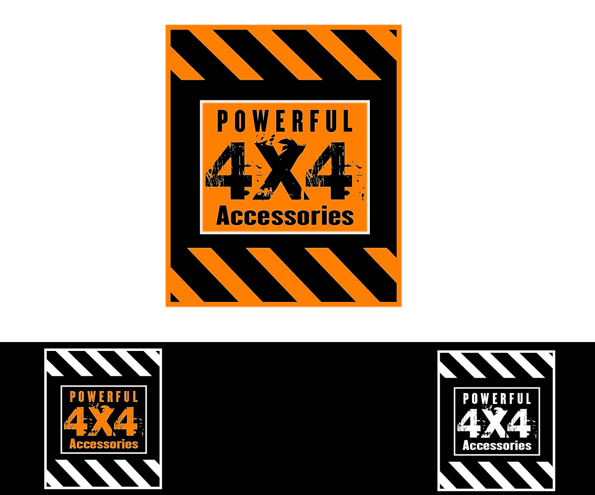 Logo Design by Yesternight Studios for Powerful 4X4 Accessories | Design #4957459