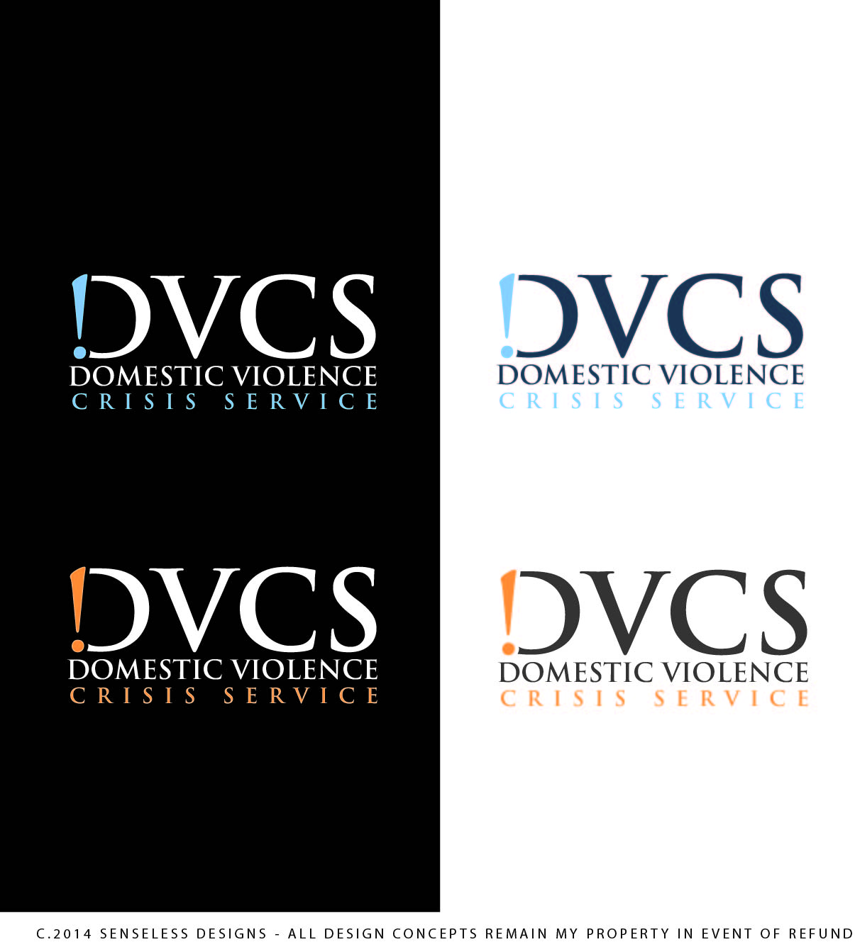 Logo Design by Senseless for Domestic Violence Crisis Service | Design #4972638