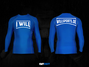 MMA/Grappling Sportswear Start-Up needs Design for Long Sleeve Rash Guard | Diseño de Camiseta por Fatboy Graphic