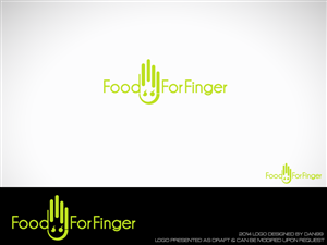 Food For Fingers | Logo Design by dan99