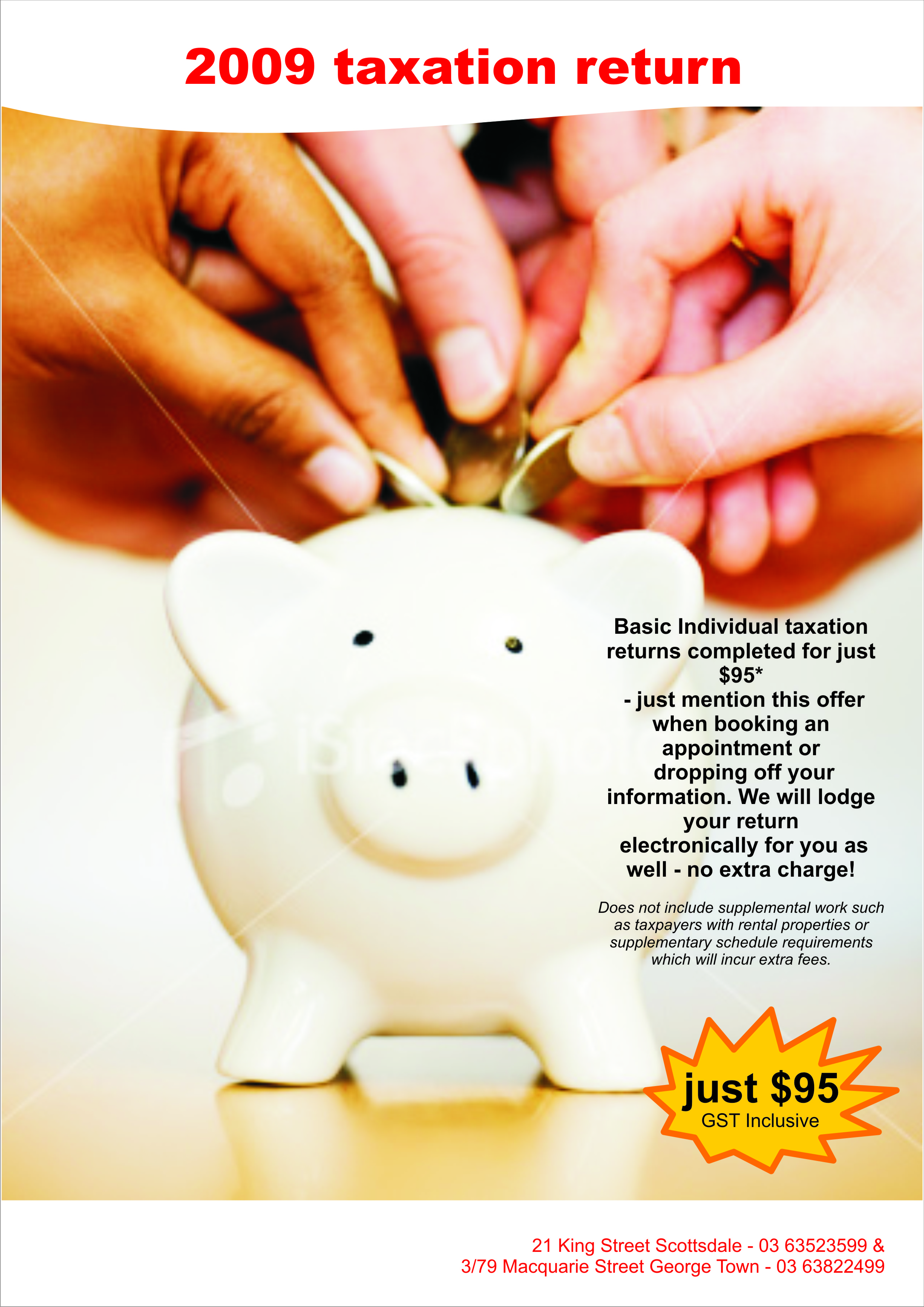 Diseño de Flyer por BrandOne para Gregory Reynolds Accounting | Diseño #6581