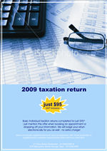 Flyer Design by BrandOne for Gregory Reynolds Accounting | Design: #6582