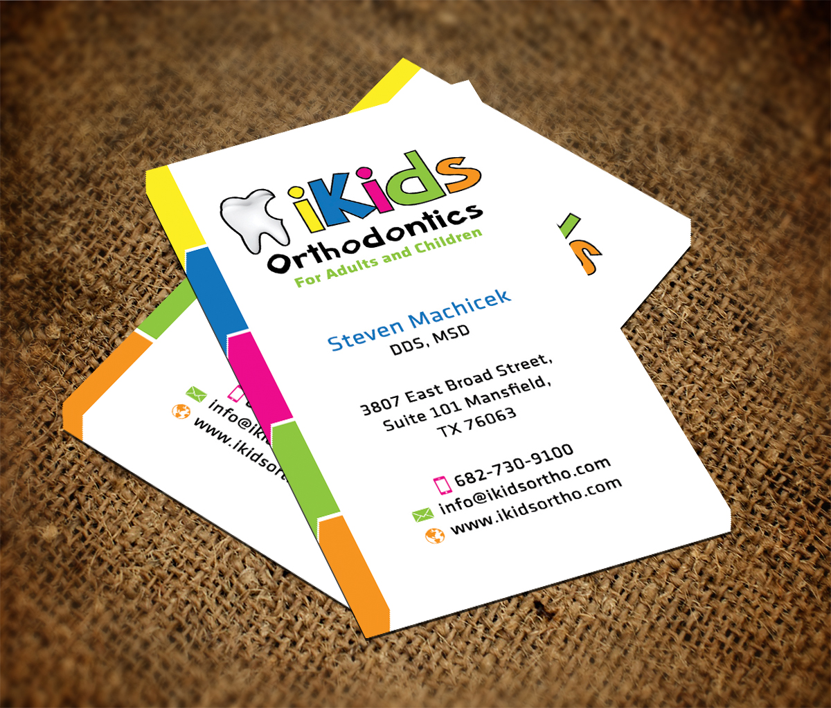 Visitenkarten-Design von Sarah Haroon für dieses Projekt | Design #4992386