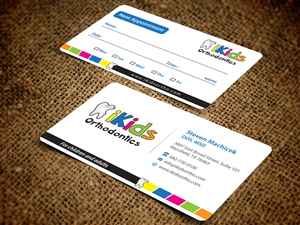 iKids Orthodontics business card design