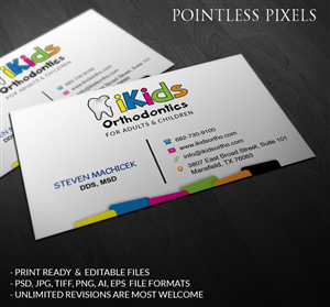Business Card Design by Pointless Pixels India for this project | Design: #4992716
