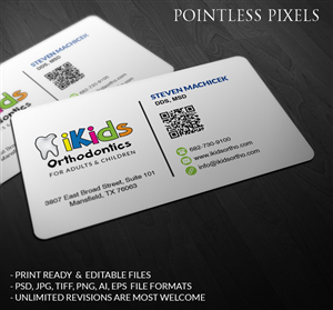 Business Card Design by Pointless Pixels India for this project | Design: #4992723