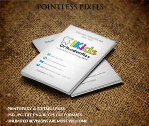 Business Card Design by Pointless Pixels India for this project | Design: #4992725