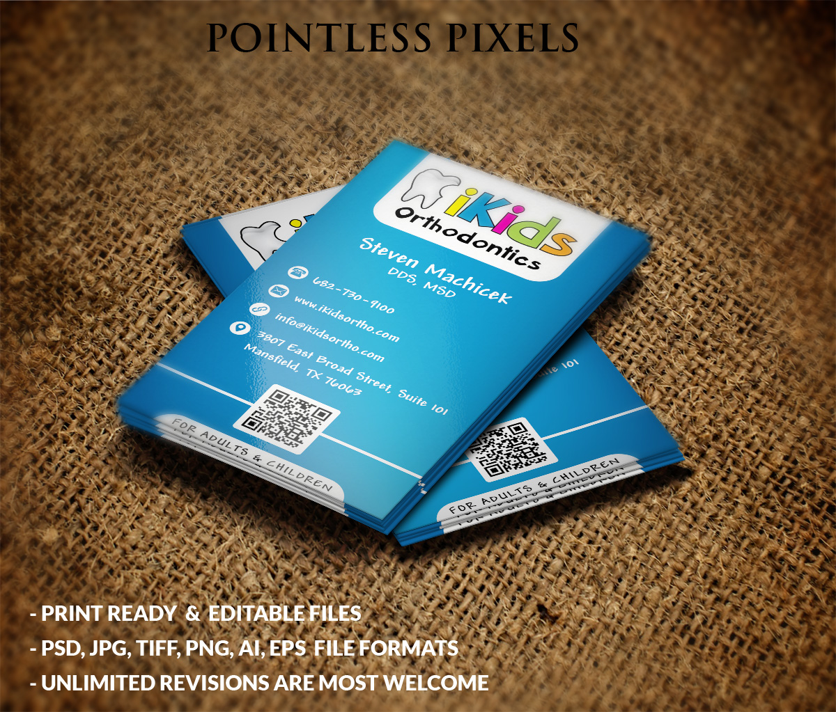Business Card Design by Pointless Pixels India for this project | Design #4992901
