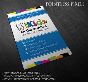 Business Card Design by Pointless Pixels India for this project | Design: #4997276