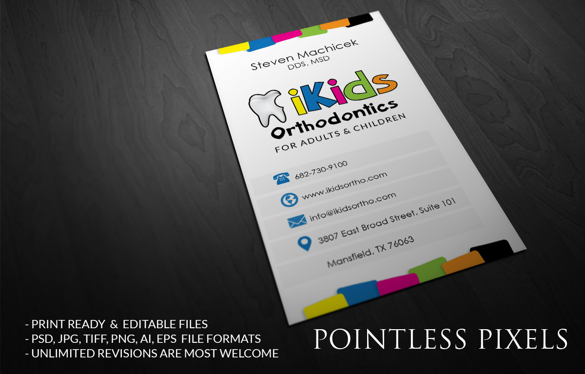 Business Card Design by Pointless Pixels India for this project | Design #4997281