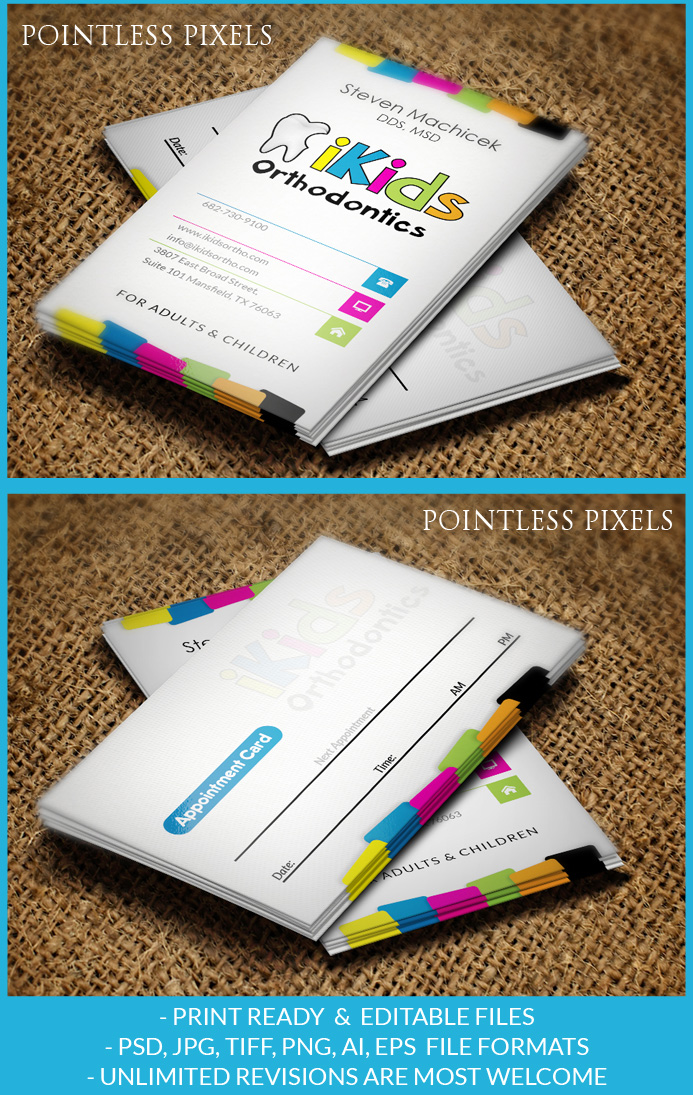 Business Card Design by Pointless Pixels India for this project | Design #5032480