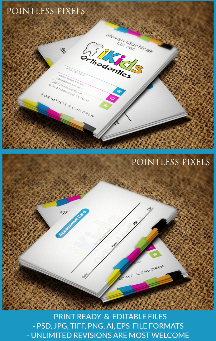 Visitenkarten-Design von Pointless Pixels India für dieses Projekt | Design #5032483