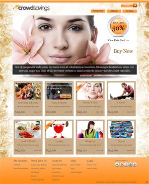 Web Design by pb for this project | Design: #1409483