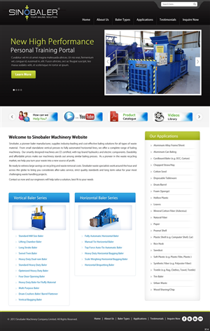 Web Design by pb for this project | Design: #1414798