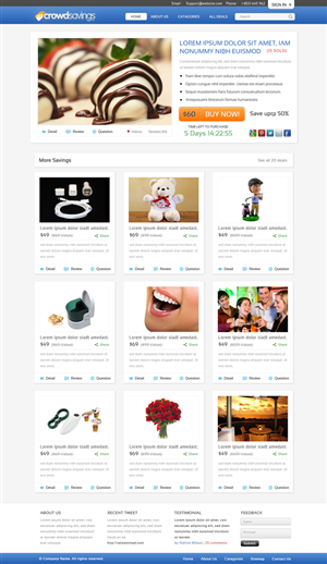 Web Design by OM for this project | Design: #1405838