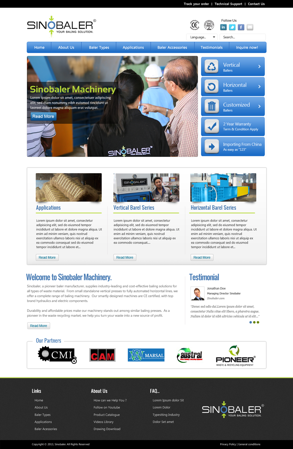 Web Design by OM for this project | Design #1432158