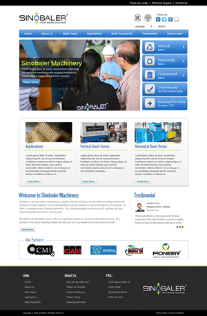 Web Design by OM for this project | Design: #1432158