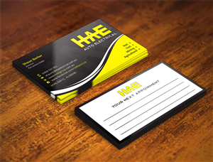 Diseño de Tarjeta de Presentación por INDIAN_Ashok para Hunter Auto Electrical | Diseño: #5307356