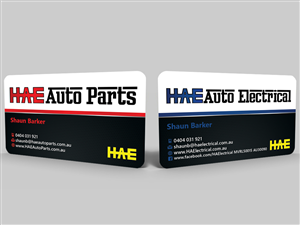 Business Card Design by Hardcore Design for Hunter Auto Electrical | Design #5000298