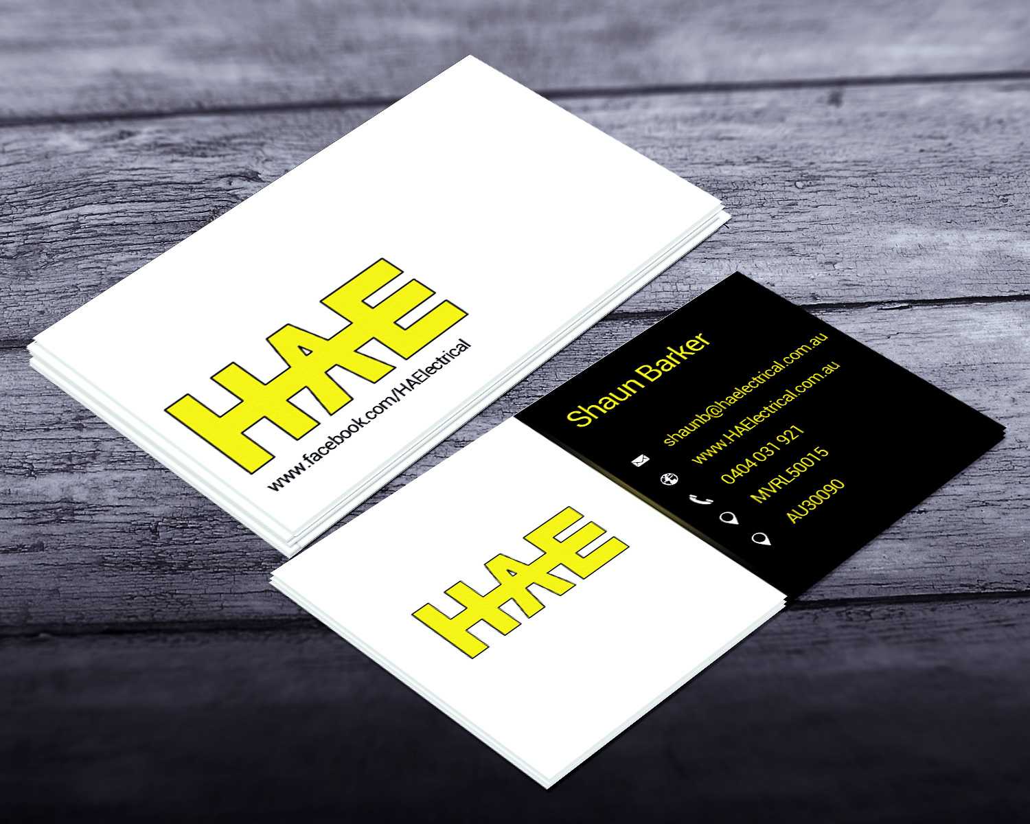 Diseño de Tarjeta de Presentación por Lanka Ama para Hunter Auto Electrical | Diseño #4965003