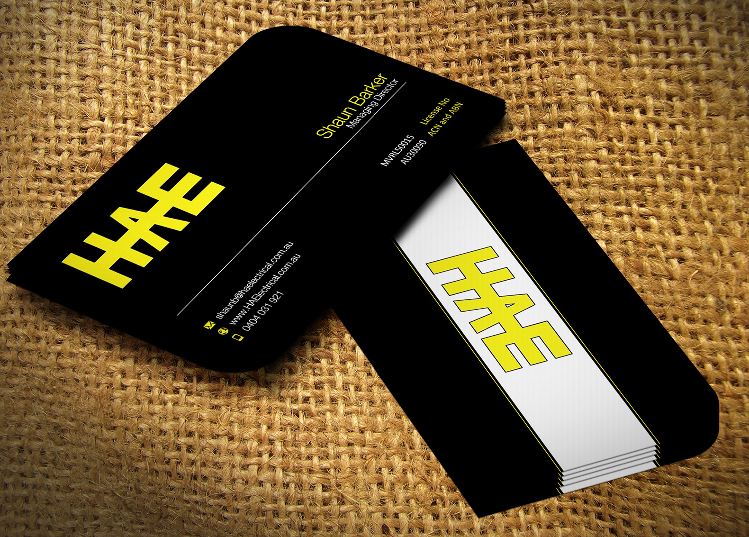 Design de Carte de Visite par Lanka Ama pour Hunter Auto Electrical | Design #4965392