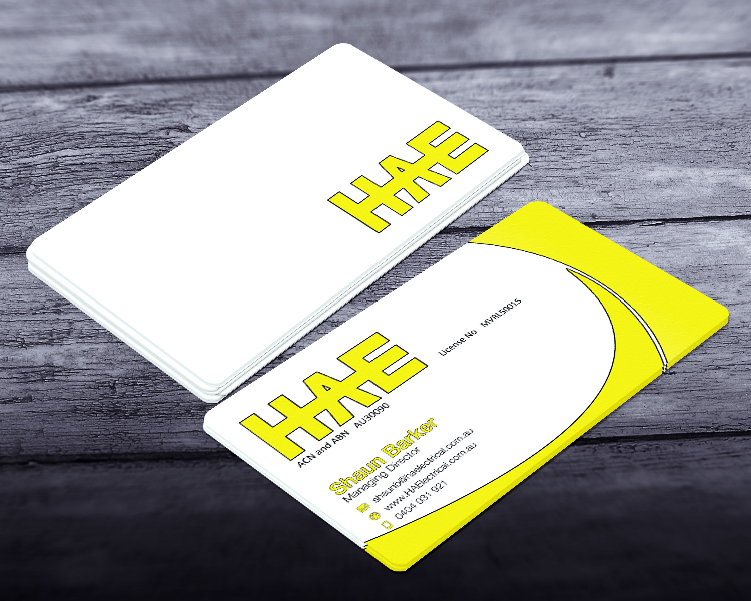 Diseño de Tarjeta de Presentación por Lanka Ama para Hunter Auto Electrical | Diseño #4965509