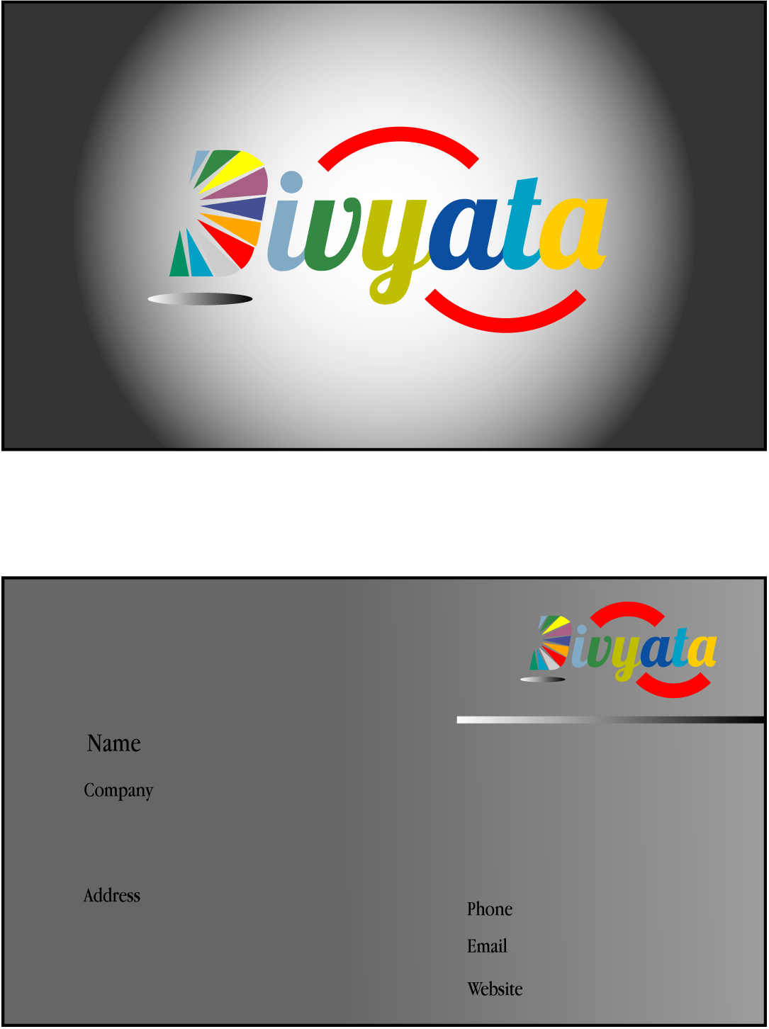 Business Card Design by toron00 for Divyata | Design #4961585