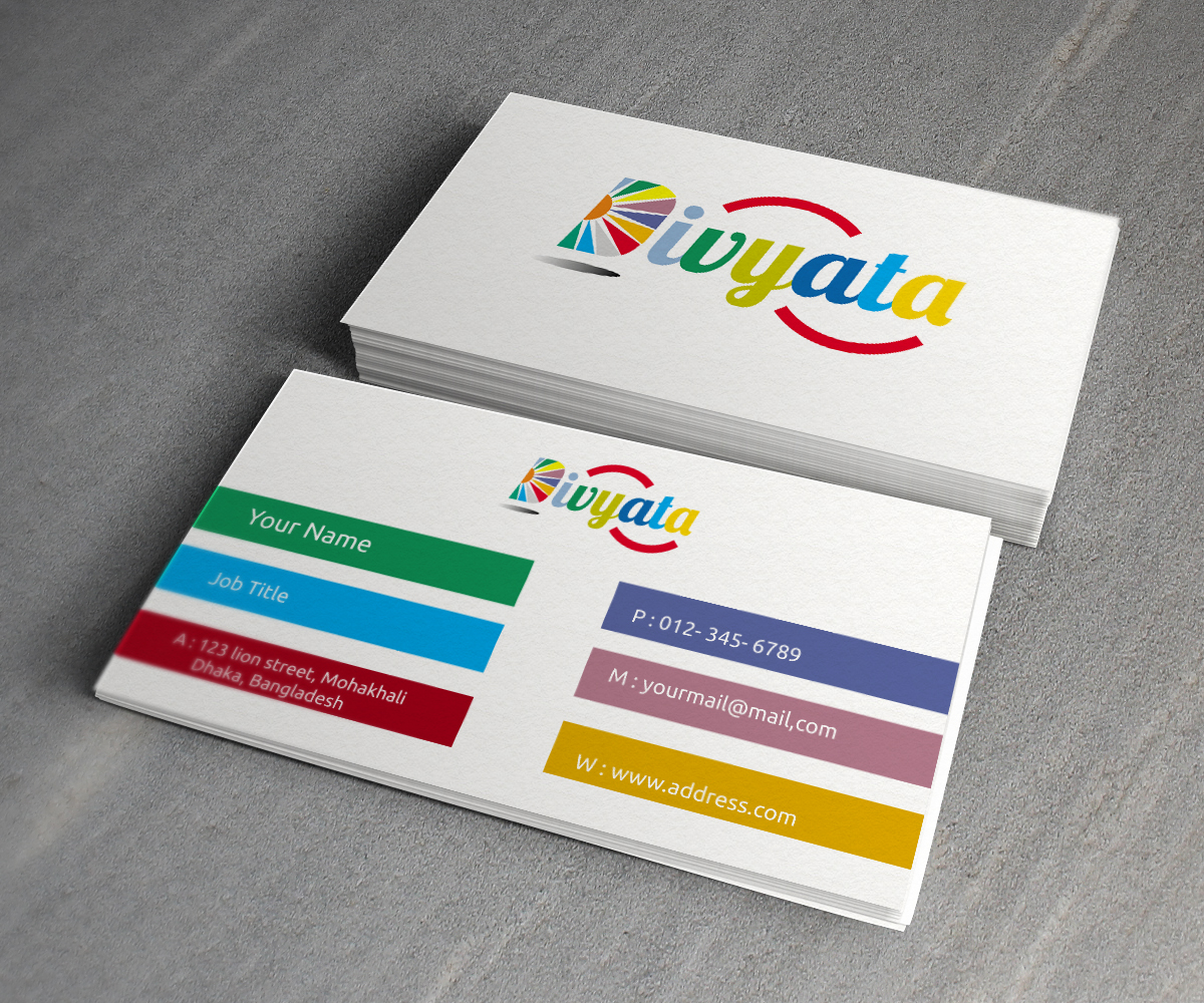 Diseño de Tarjeta de Presentación por toron00 para Divyata | Diseño #5023370