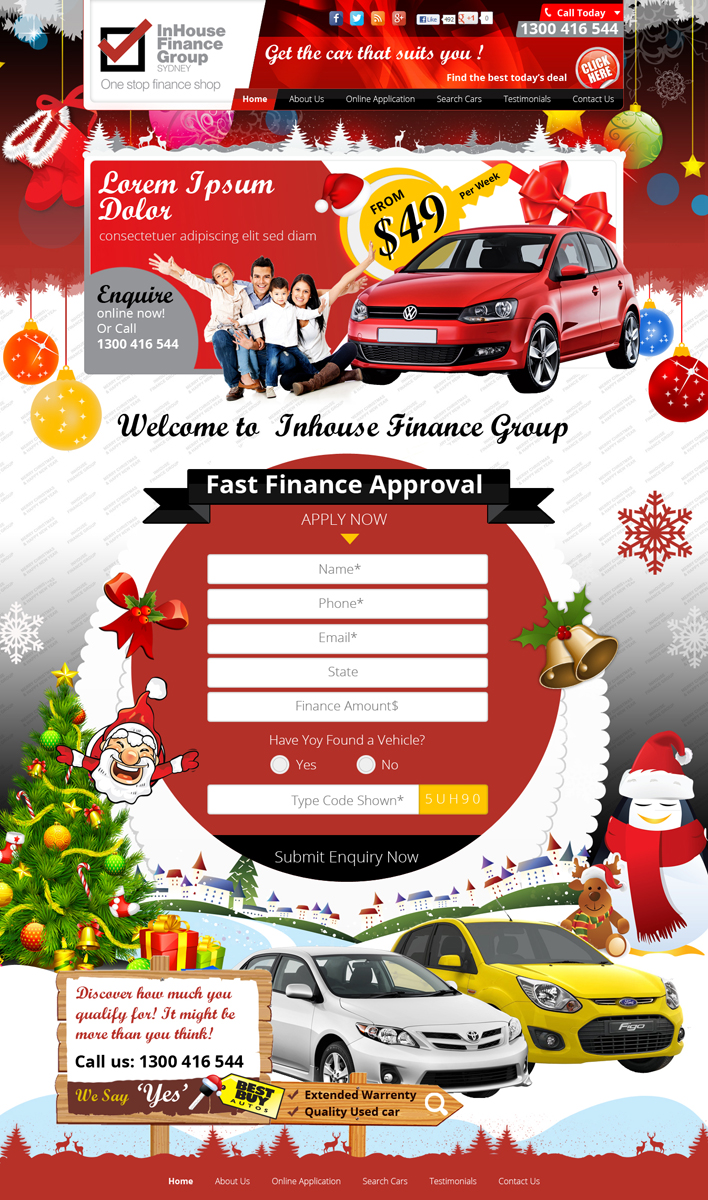 Web Design by Arindam for Best Buy Autos | Design #4976383