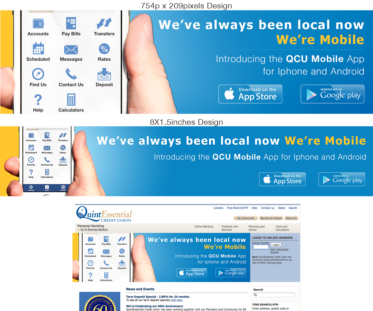 Banner Ad Design by Marcos Lebron for this project | Design #5047038