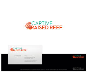 Logo-Design von Daniel Caso Design für Captive Raised Reef LLC | Design: #4962304