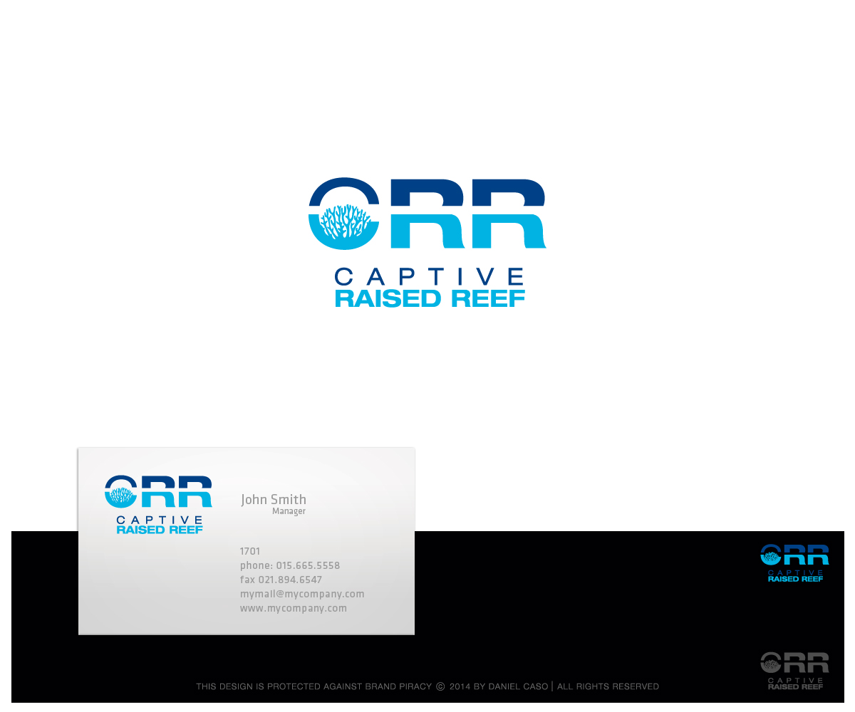 Logo-Design von Daniel Caso Design für Captive Raised Reef LLC | Design #4962310