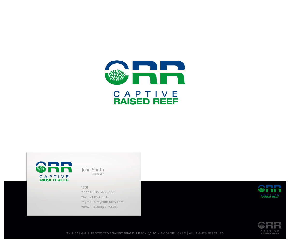 Logo Design by Daniel Caso Design for Captive Raised Reef LLC | Design #4962315