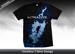 Scuba Diving T-shirt Design Project