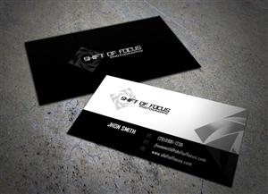 Business Card Design by Eggo May P for Shift of Focus  | Design: #4966709
