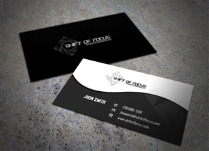 Business Card Design by Eggo May P for Shift of Focus  | Design: #4966740