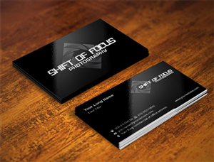 Business Card Design by INDIAN_Ashok for Shift of Focus  | Design: #4964451