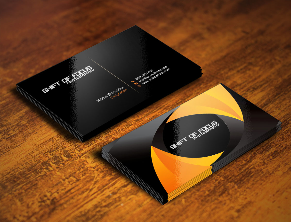 Business Card Design by Poonam Gupta for Shift of Focus  | Design: #4978447