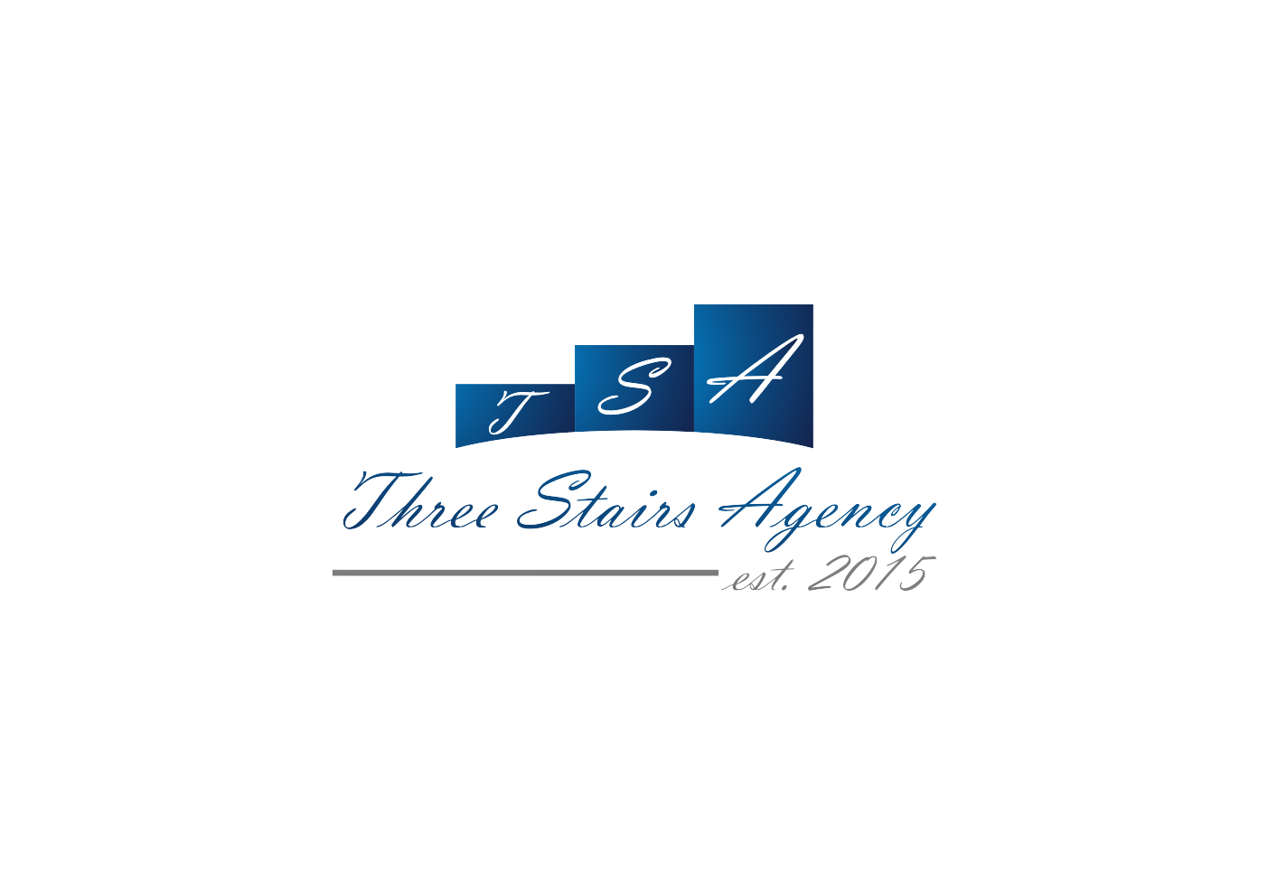Diseño de Logo por tomy93 para Three Stairs Agency | Diseño #4995185