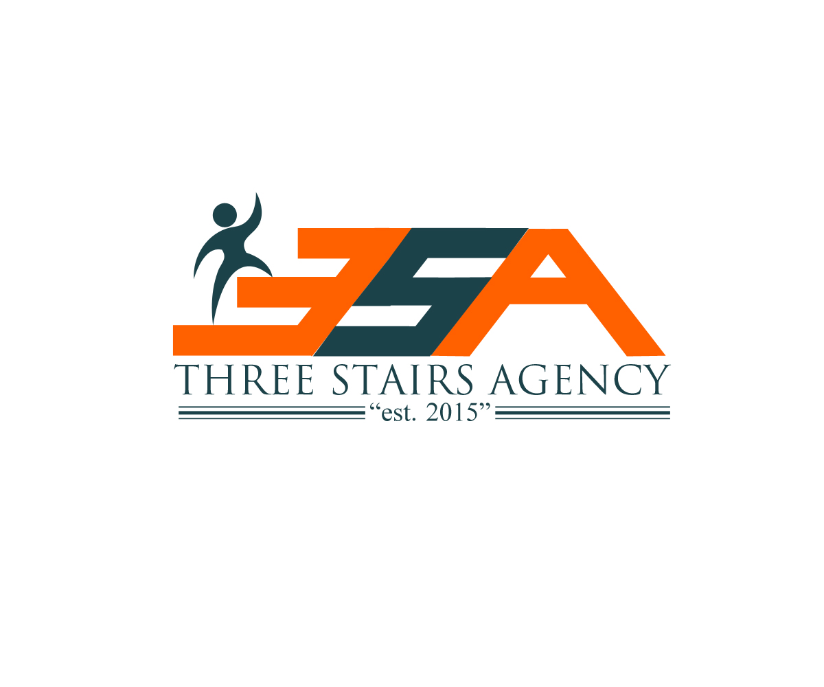 Logo Design by notzki for Three Stairs Agency | Design #5003323