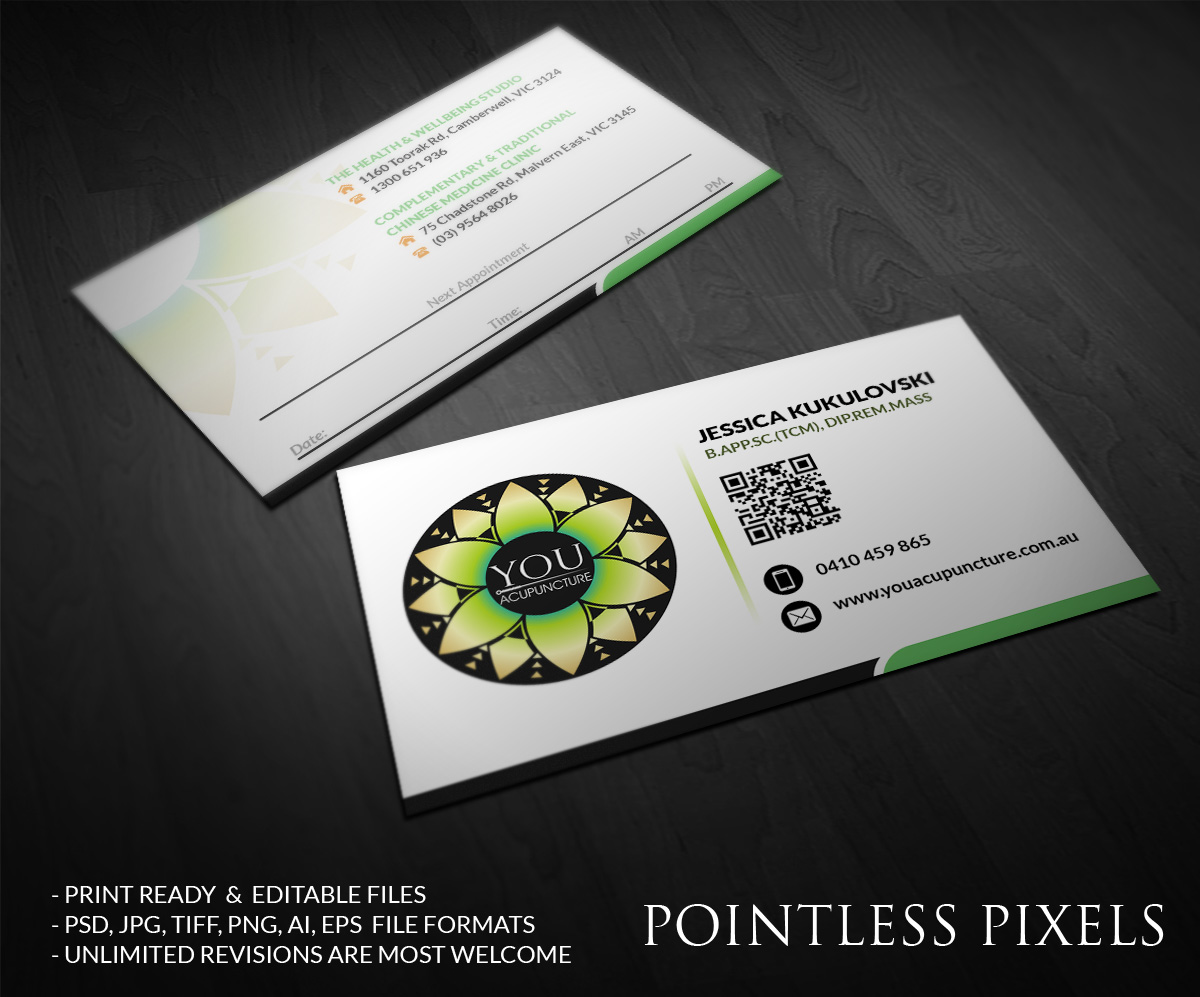 Visitenkarten-Design von Pointless Pixels India für dieses Projekt | Design #4973269