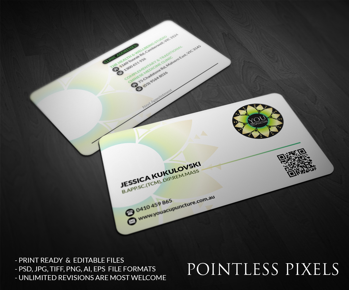 Diseño de Tarjeta de Presentación por Pointless Pixels India para este proyecto | Diseño #4973584