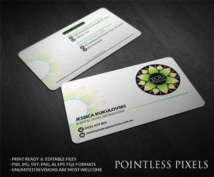 Business Card Design by Pointless Pixels India for this project | Design: #4978050