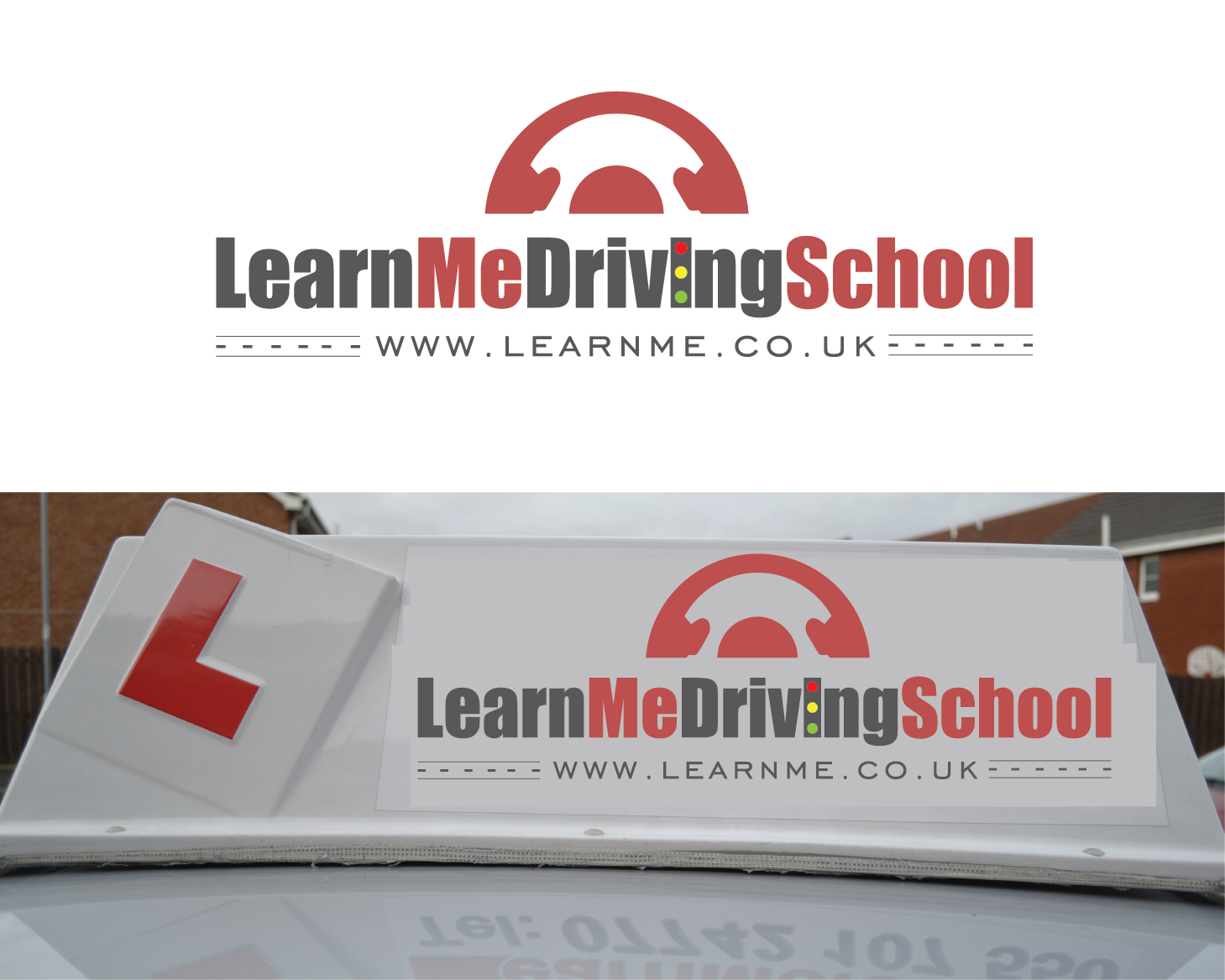 Logo Design by Pv_999 for Learn Me Driving School | Design #4994845