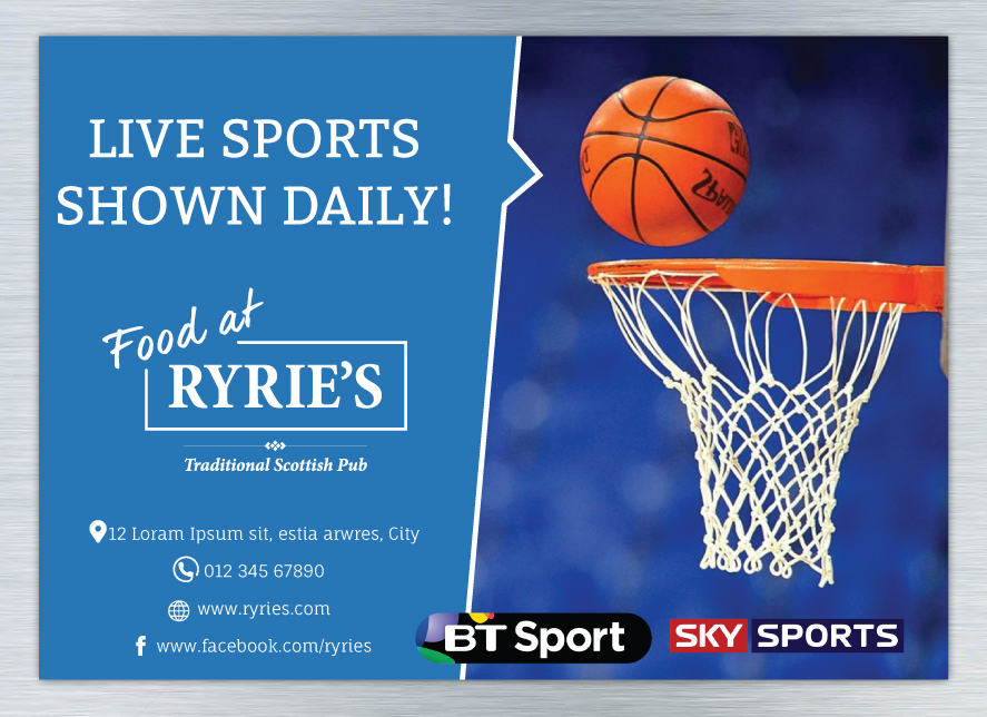 Poster Design by Sbss for Ryrie's | Design #5027485