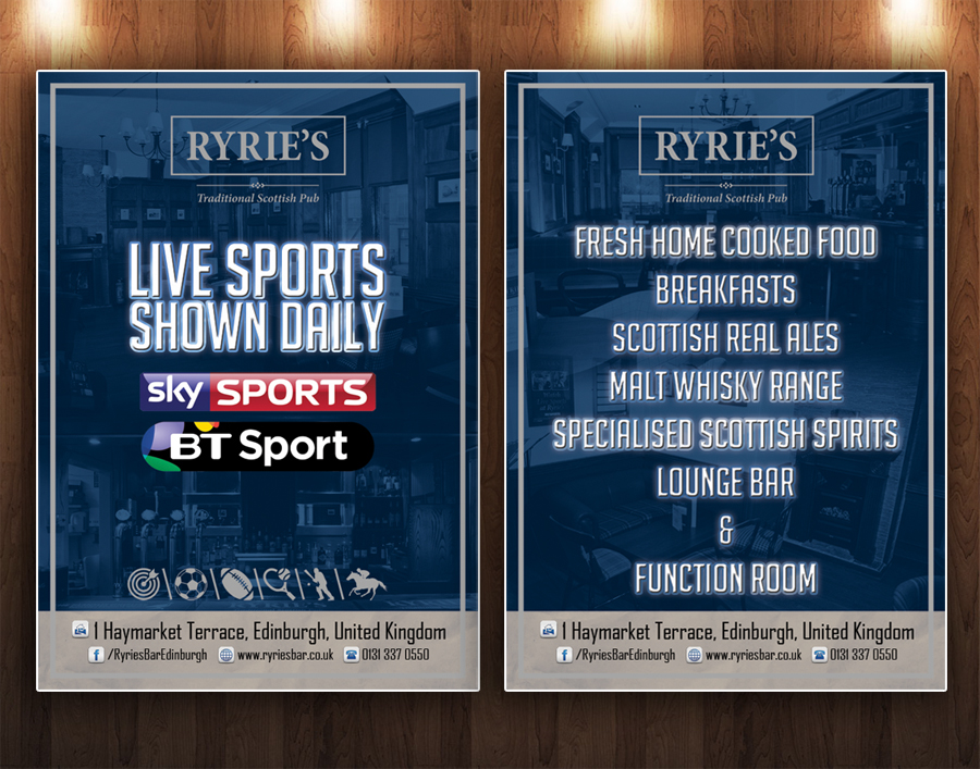 Poster Design by kogner for Ryrie's | Design #5001522