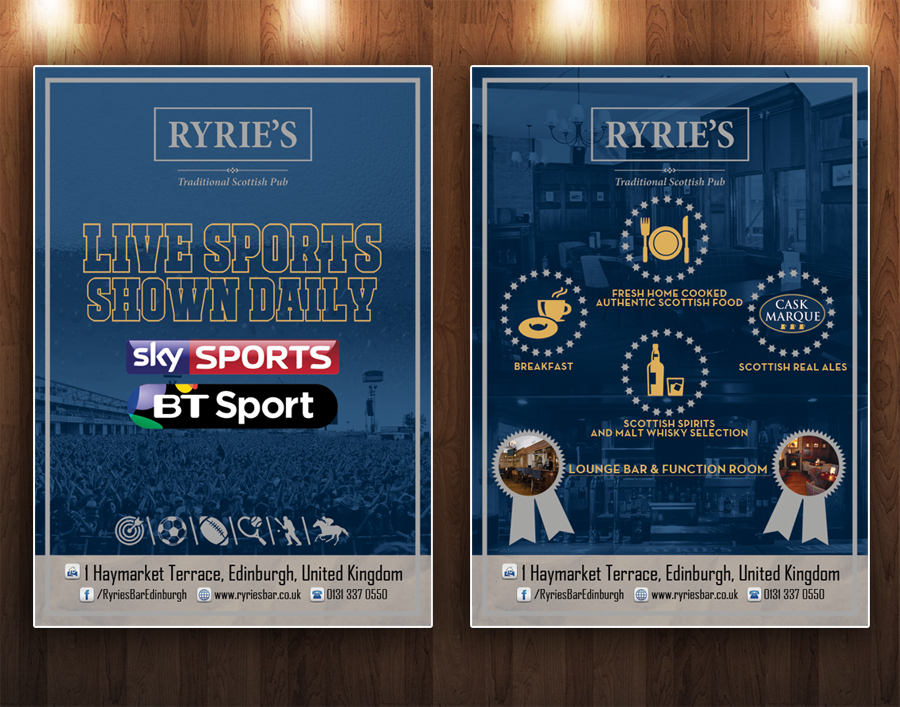 Poster Design by kogner for Ryrie's | Design #5044718