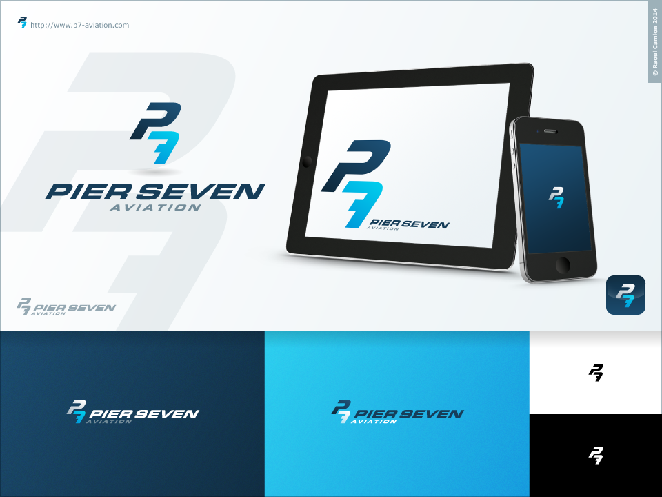 Logo Design by Raoul Camion for Pier Seven Aviation | Design #4967041