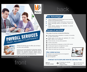 Design de Brochure par joliau pour melioris  | Design : #4976451