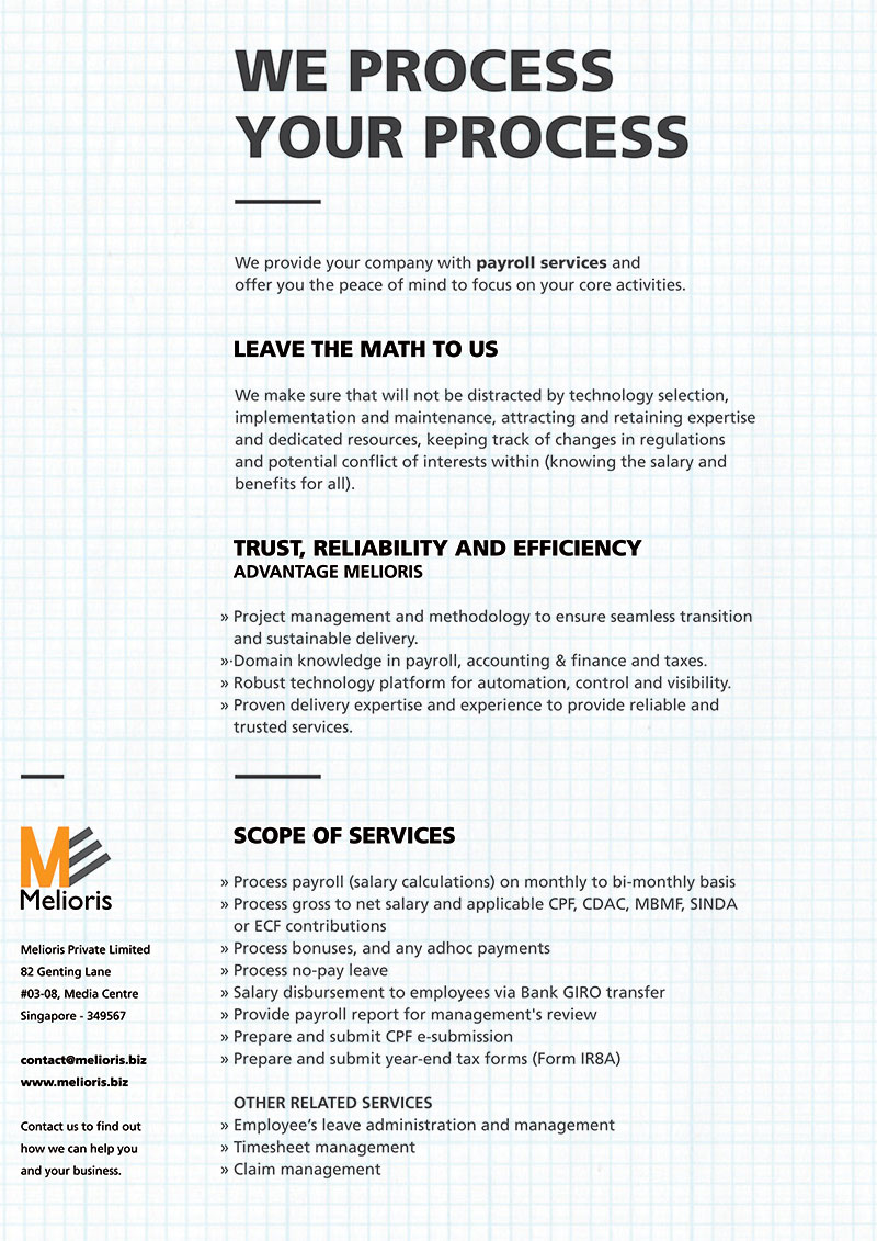 Diseño de Brochure por mint para melioris  | Diseño #4979481